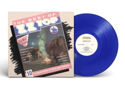 ZZ TOP: The Best Of - LP, LTD, Blue, uusi