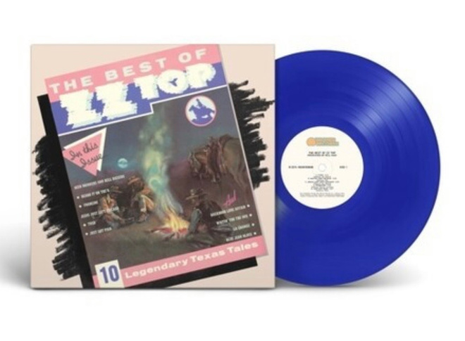 ZZ TOP: The Best Of - LP, LTD, Blue, uusi