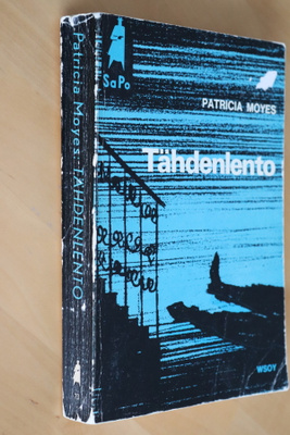 Patricia Moyes : Tähdenlento ( 1.p. 1965 SAPO)