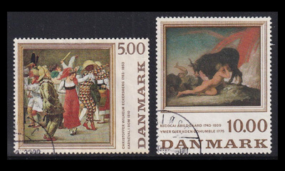Tanska 819-20 o Tanskalainen maalaustaide (1984)