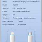 iPhone / iPad USB C - Lightning-kaapeli / 2 metriä    #28325 - pikkukuva 3
