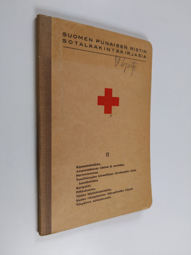 Suomen punaisen ristin sotalääkintäkirjasia 2