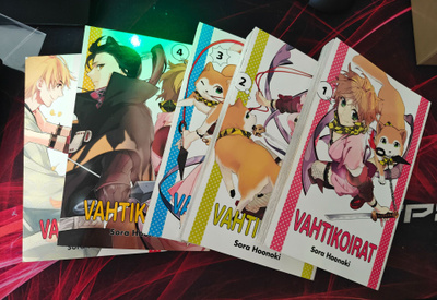 Manga Vahtikoirat kokonainen sarja