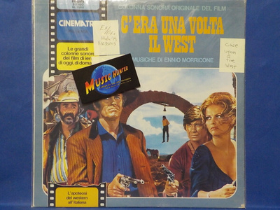 ENNIO MORRICONE - ONCE UPON A TIME WEST - ITA 1979 EX/EX+ LP