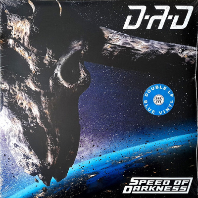 D-A-D – Speed Of Darkness LP Sealed Blue Deluxe Patch