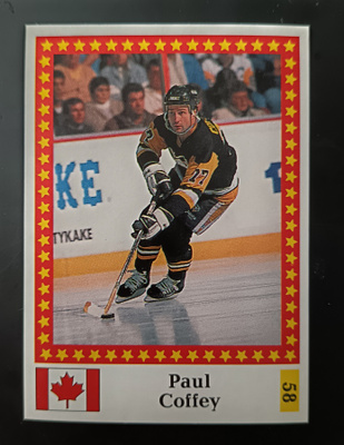 1991 Semic Mmm Marabou #58 Paul Coffey