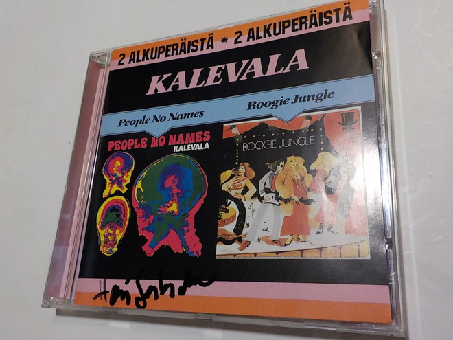 KALEVALA - PEOPLE NO NAMES / BOOGIE JUNGLE CD NIMMARILLA