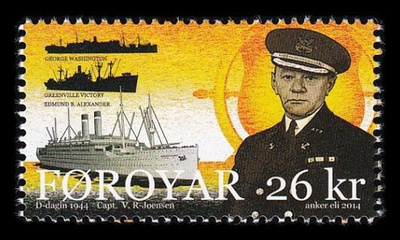 Fär-saaret 819 ** Normandian maihinnousu 70v (2014)