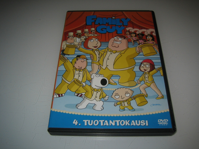 Family Guy 4. Tuotantokausi **3 x DVD**