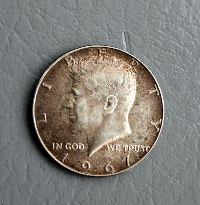 Kennedy Half Dollar- kolikko 1967