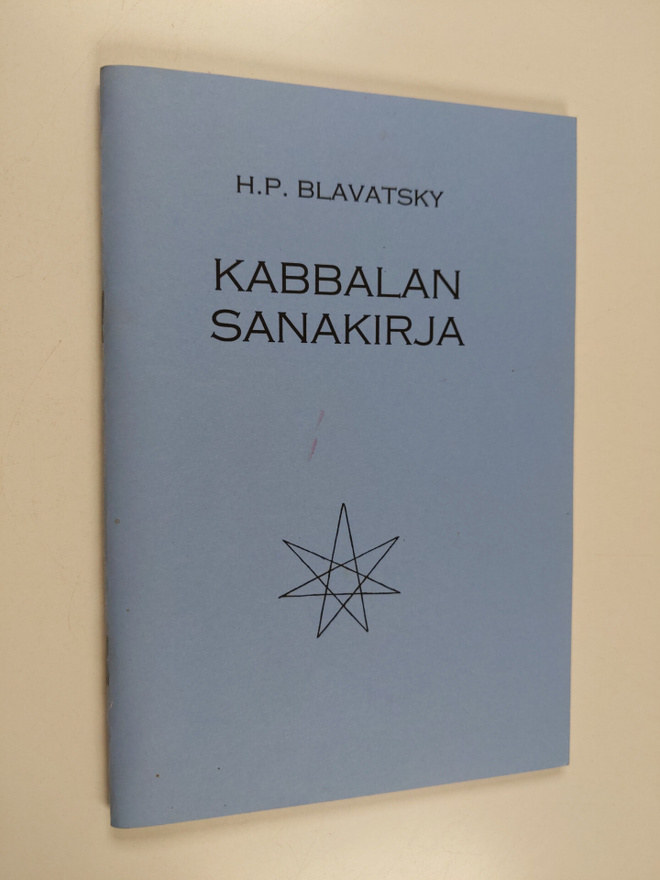 H.P. Blavatsky : Kabbalan sanakirja