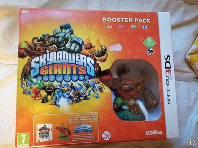 Skylanders: Giants Booster Pack, uusi, Suomi