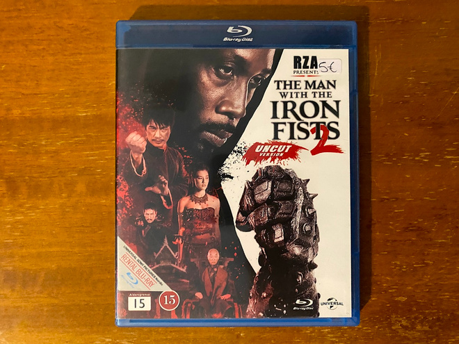 The Man With The Iron Fists 2 Blu-ray