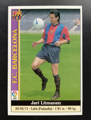 1999-00 Mundicromo #443 Jari Litmanen