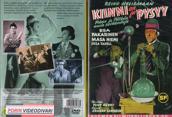 kiinni on ja pysyy	(3 015)	UUSI	-FI-	DVD				1955	pekan ja pä
