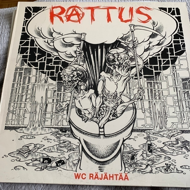 RATTUS: WC räjähtää. *FIN 1982 * original