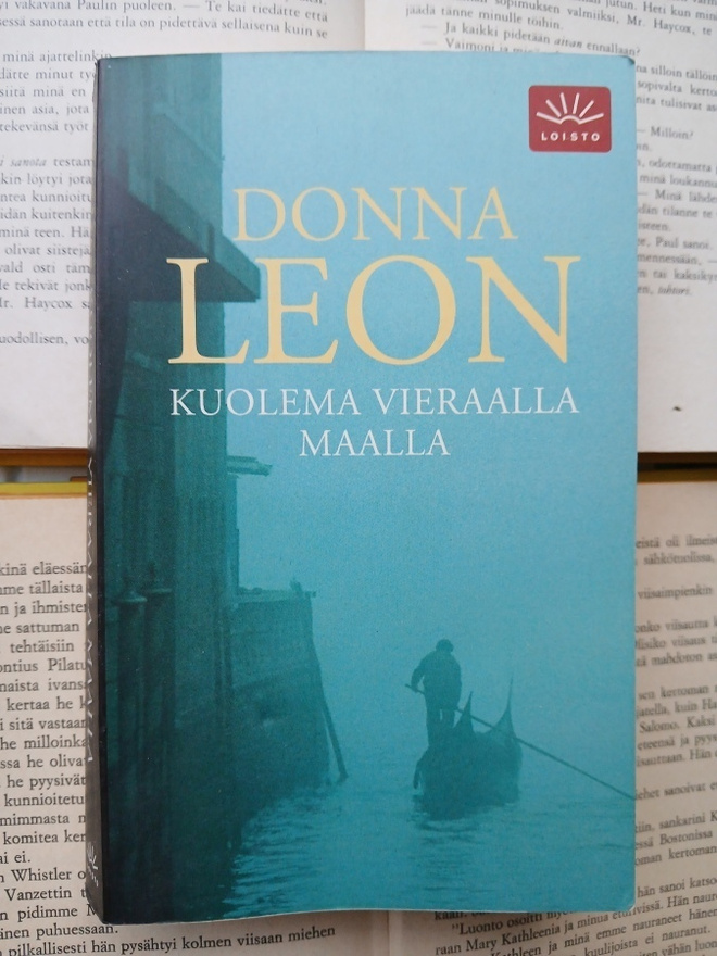 Donna Leon - Kuolema vieraalla maalla (pokkari)
