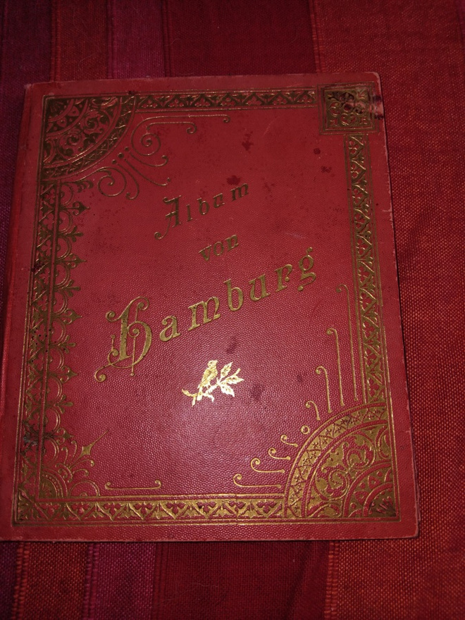 Kuva albumi Hampurista 1902 vuodelta.