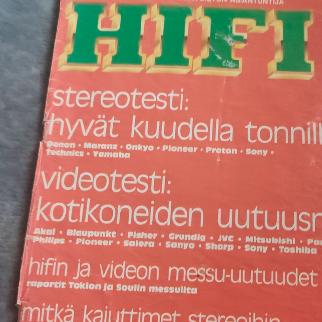 Hifi-lehti nro 12 1986