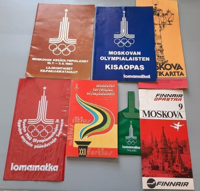 Olympia 1980 Moskova ERÄ, mm kisaopas -aikataulut ym