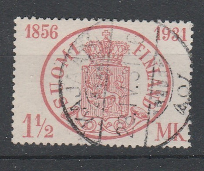 Suomi 1931, Postimerkki 75 v, 1,50mk leimattu,