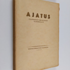 Ajatus IV : Filosofisen yhdistyksen vuosikirja 1930 - pikkukuva 1