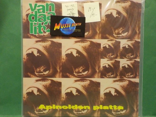 VANDAALIT - APINOIDEN PLATTA - FIN92 1ST PRESS M-/M- LP