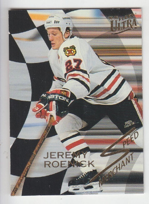 Jeremy Roenick Ultra Speed Mercat erikoiskortti.