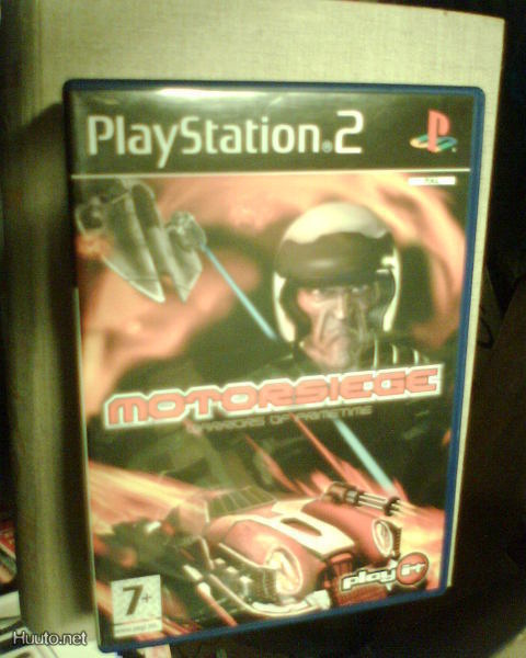 PS2  MOTORSIEGE  Warriors of Primetime ( Sis.postikulut )