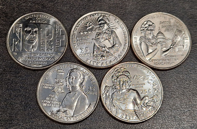 USA American women quarters 2024 D UNC