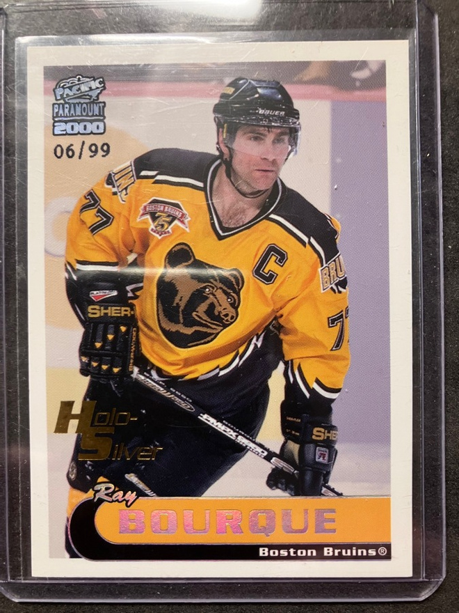 1999-00 PACIFIC PARAMOUNT HOLOGRAPHIC-SILVER #17 RAY BOURQUE