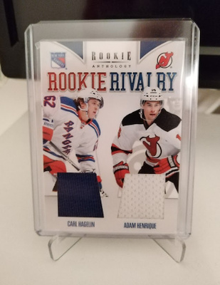2011-12 Panini Anthology Rookie Rivalry Hagelin & Henrique