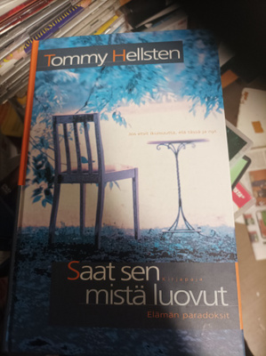 Tommy Hellsten Saat sen mistä luovut elämän paradoksit