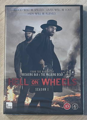 Hell on Wheels: Kausi 1 (3DVD) Anson Mount (UUSI)