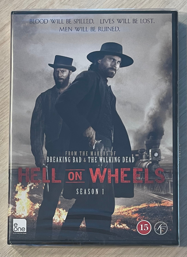 Hell on Wheels: Kausi 1 (3DVD) Anson Mount (UUSI)