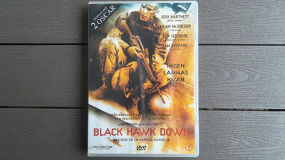 DVD: Black Hawk Down / Isku Mogadishuun (Josh Hartnett 2001)
