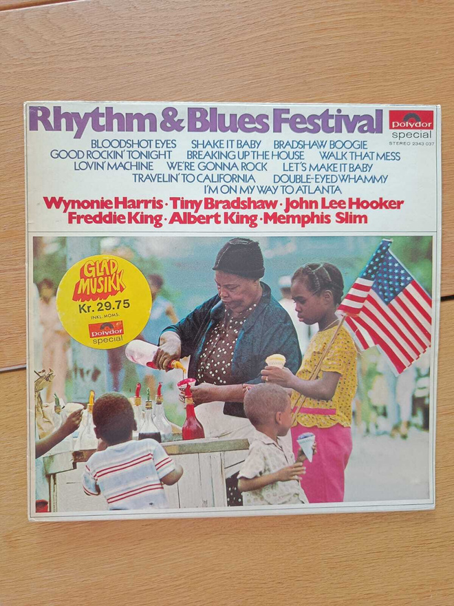 AUCTION - RHYTHM & BLUES FESTIVAL LP