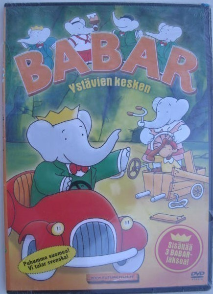 BABAR  6 DVD YSTÄVIEN KESKEN