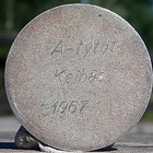 Hopeavärinen merkki. Lapin vaakunalla. Halkaisija - 33 mm. - pikkukuva 3
