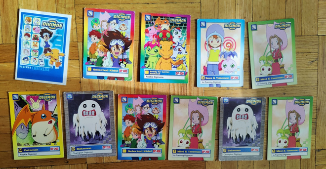 Digimon keräilykortit 4