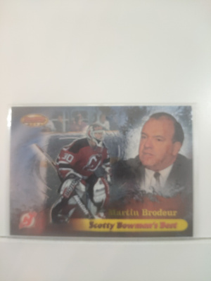 1998-99 Bowman's Best - SBB #SB2 Martin Brodeur