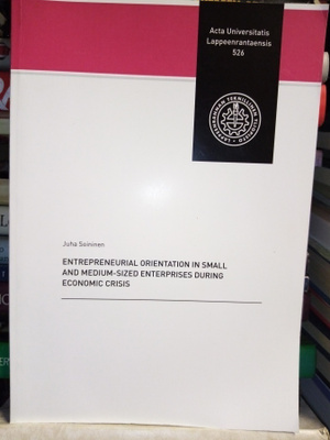Soininen : Entrepreneurial orientation in small...