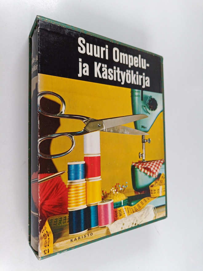 Suuri ompelu- ja käsityökirja (pahvikotelossa)