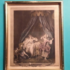 ROKOKOO PIENI TAULU , KULLANVÄRISET KEHYKSET. 1774 - pikkukuva 1