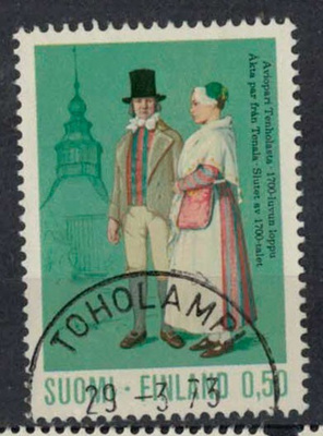 1972 kansallispuku Tenholasta listo TOHOLAMPI -73
