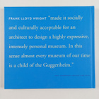 Stephen Robert Frankel : Frank Lloyd Wright's Guggenheim ... - pikkukuva 2