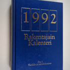 Rakentajain kalenteri 1992, Osa 2 : henkilö- ja yrityshak... - pikkukuva 1