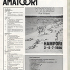 RADIOAMATÖÖRI n:o 5 1986 Radioamatööritoiminta on kotiäidin - pikkukuva 1