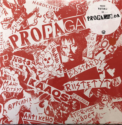 Propaganda - Russia Bombs Finland kokoelma LP USA