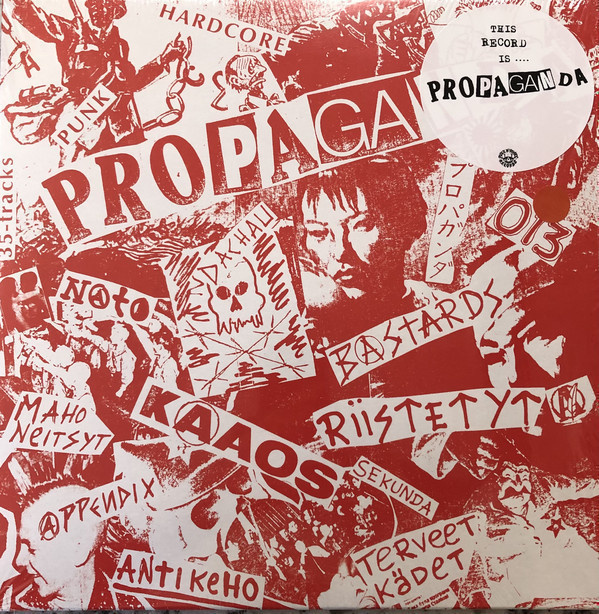 Propaganda - Russia Bombs Finland kokoelma LP USA